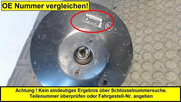 Foto: BREMSKRAFTVERSTÄRKER eines VW Golf 1.6