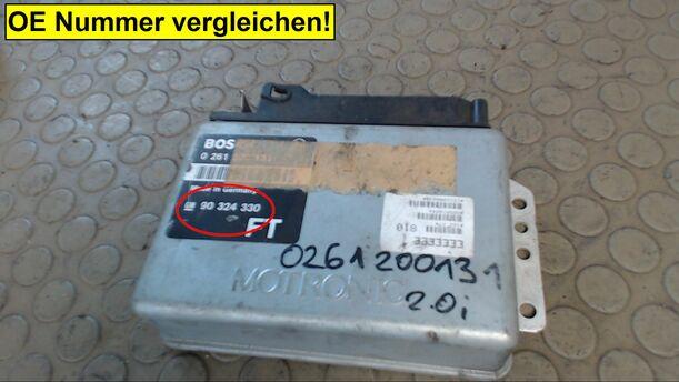 Foto: STEUERGERÄT EINSPRITZUNG eines Opel Vectra Anfora