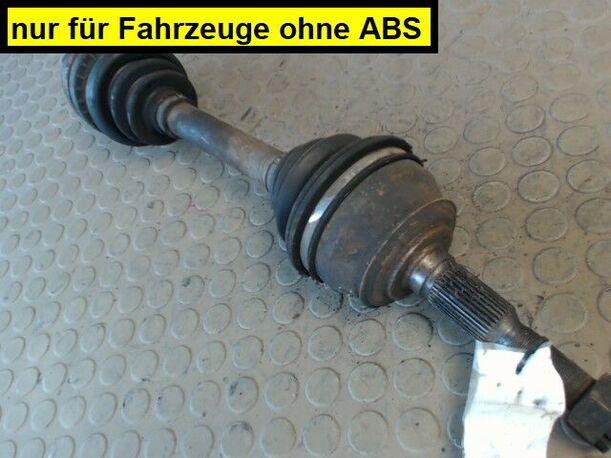 Foto: ANTRIEBSWELLE LINKS eines Opel Vectra Comfort