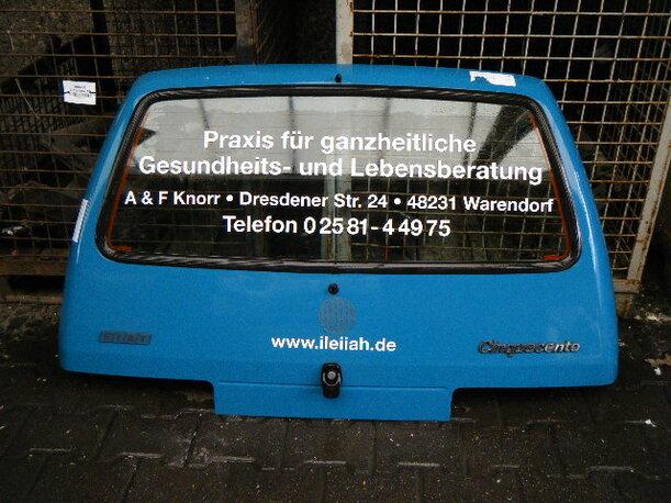 Foto: HECKKLAPPE / HECKDECKEL eines Fiat Cinquecento 0.9 i.e. Comfort