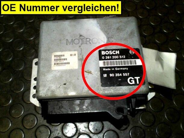Foto: EINSPRITZSTEUERGERÄT eines Opel Omega GRI