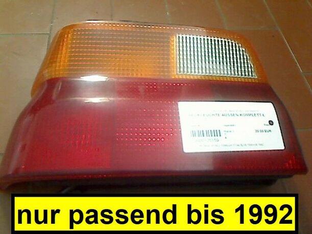 Foto: HECKLEUCHTE / RÜCKLICHT LINKS eines Ford Escort GRI