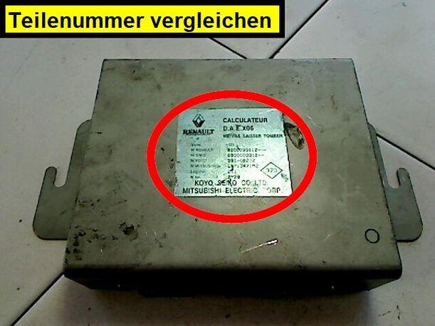 Foto: STEUERGERÄT LENKUNG eines Renault Twingo 1.2 SLX