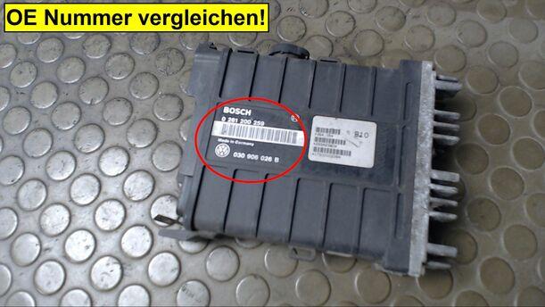 Foto: EINSPRITZSTEUERGERÄT eines VW Polo SLX