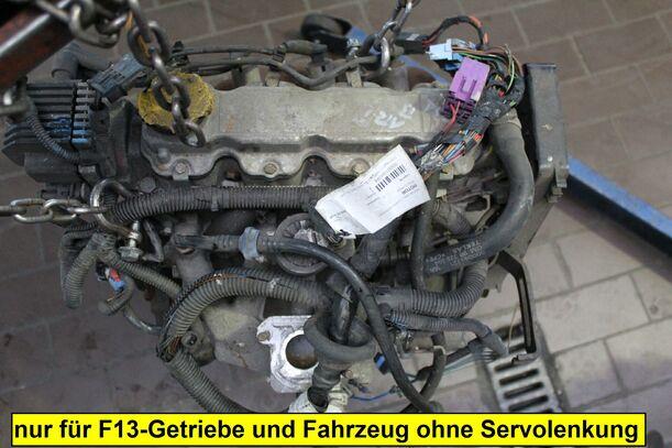 Foto: MOTOR X12SZ (30000 km) eines Opel Corsa Motion