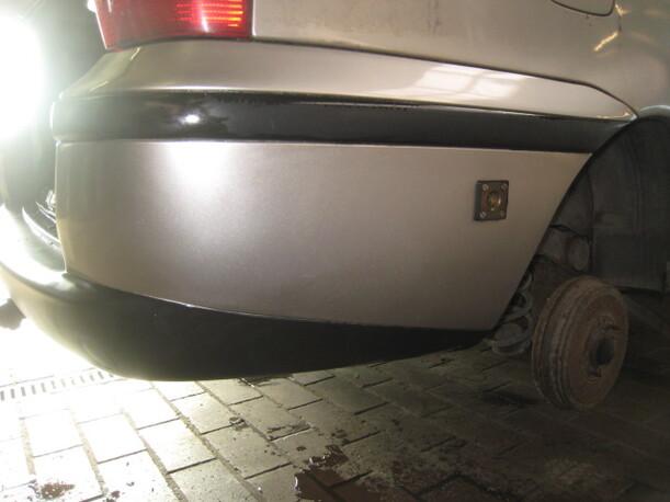 Foto: STOßSTANGE / STOSSFÄNGER HINTEN eines Fiat Palio Weekend 75