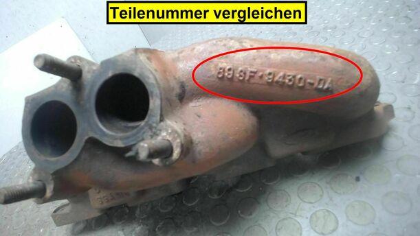 Foto: AUSPUFFKRÜMMER eines Ford Escort Turnier CL