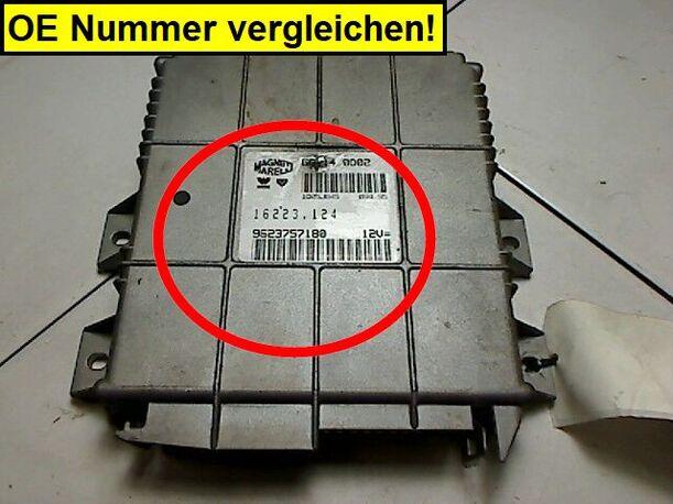 Foto: EINSPRITZSTEUERGERÄT eines Peugeot 306 S