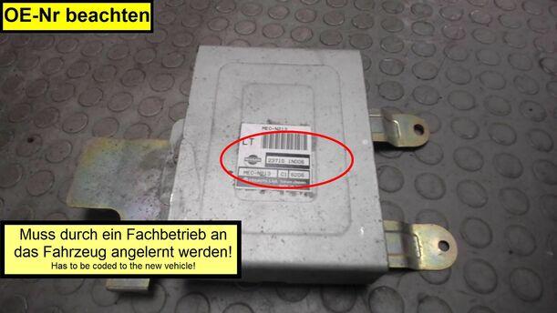 Foto: EINSPRITZSTEUERGERÄT eines Nissan Almera 1.4 S