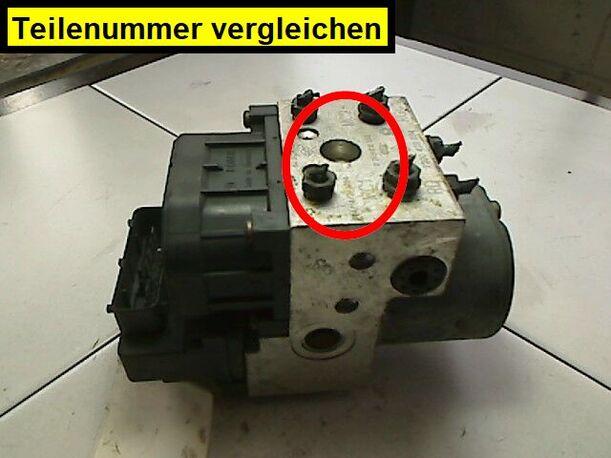 Foto: HAUPTBREMSAGGREGAT ABS eines Renault Megane Scenic 1.6e Motion