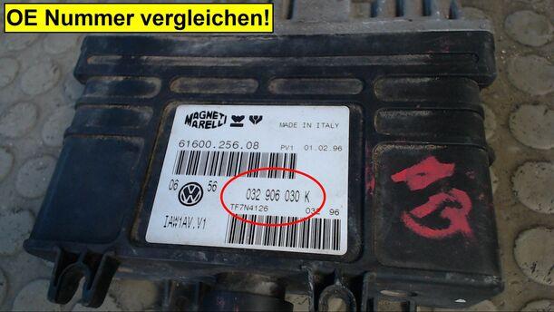 Foto: EINSPRITZSTEUERGERÄT eines VW Golf 1.6 Motion