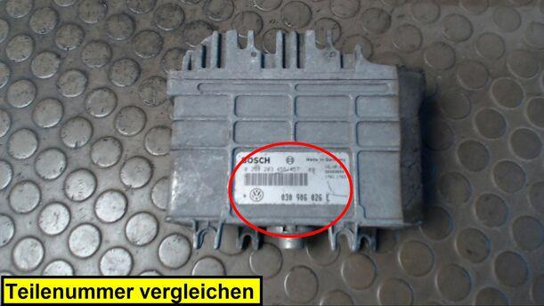 Foto: EINSPRITZSTEUERGERÄT eines VW Polo 55 Start