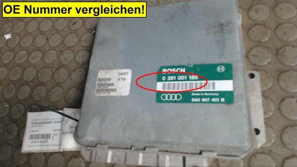 Foto: EINSPRITZSTEUERGERÄT eines Audi 80 Avant TDI Start