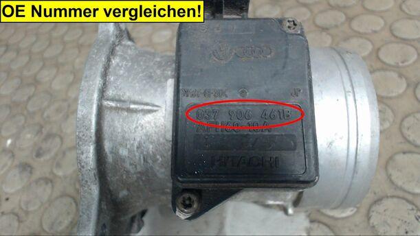 Foto: LUFTMASSENMESSER HITACHI eines Seat Alhambra 2.0i Start