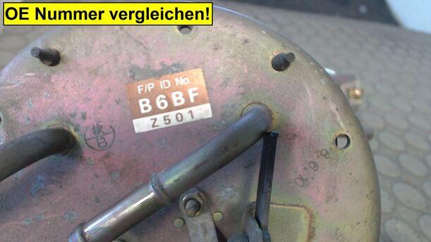 Foto: KRAFTSTOFFPUMPE eines Mazda 323 S 1.5 Start
