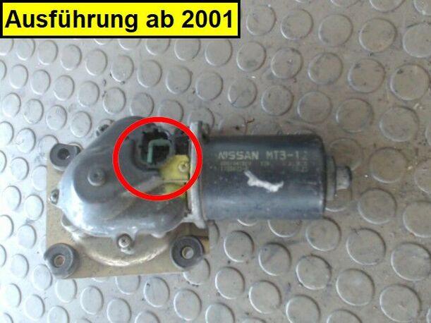 Foto: SCHEIBENWISCHERMOTOR VORN eines Nissan Micra 1.0 Start