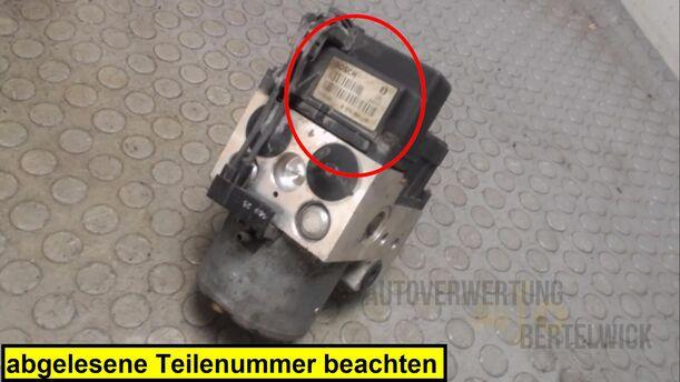 Foto: HAUPTBREMSAGGREGAT ABS eines Alfa Romeo 146 1.6 Twin Spark Flair
