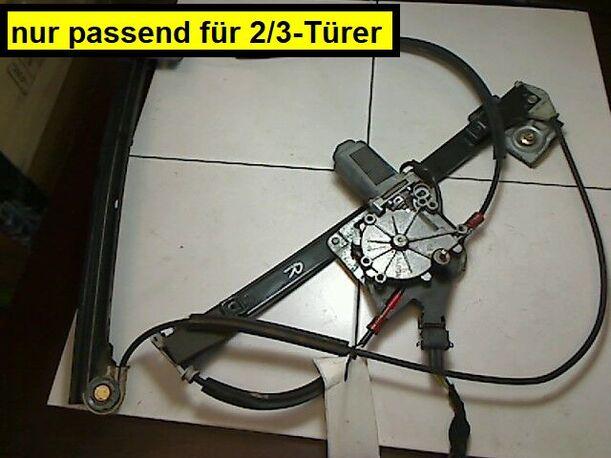 Foto: FENSTERHEBER ELEKTR VORN RECHTS (2/3-Türer) eines Seat Cordoba 2.0 16V Flair