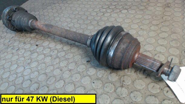 Foto: ANTRIEBSWELLE LINKS eines VW Golf 1.9 D Flair