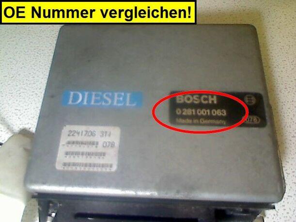Foto: STEUERGERÄT EINSPRITZUNG eines BMW 324td Flair