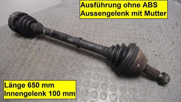 Foto: ANTRIEBSWELLE LINKS (FÜR Bastler) eines Audi 100 Avant GLX