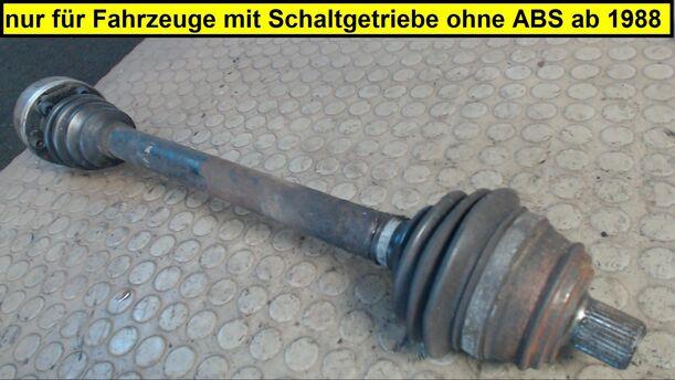 Foto: ANTRIEBSWELLE LINKS eines Audi 80 GLX