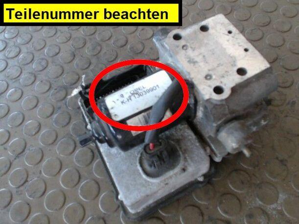 Foto: HAUPTBREMSAGGREGAT ABS eines Opel Vectra 1.8 CD