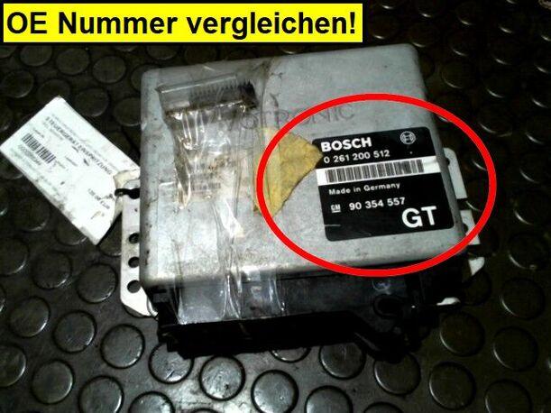 Foto: EINSPRITZSTEUERGERÄT eines Opel Senator B GLS