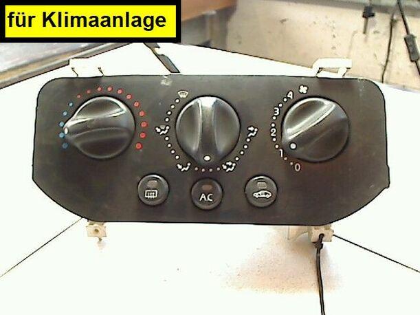 Foto: HEIZUNGSBETÄTIGUNG eines Renault Clio 1.4 1.6 LX