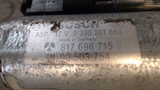 Foto: SCHIEBEDACHMOTOR eines Opel Astra 1.6 Magnus