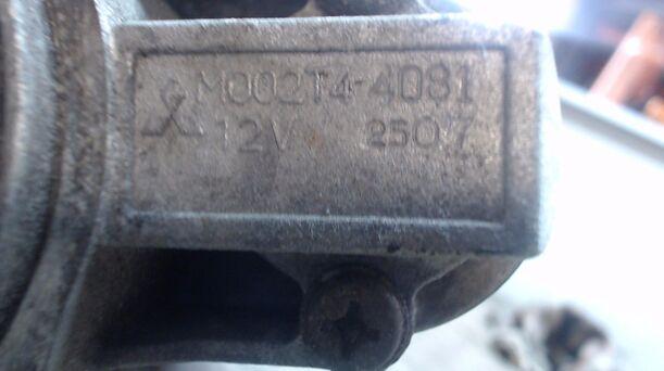 Foto: ANLASSER / STARTER eines Mitsubishi Space Runner 1800 Magnus