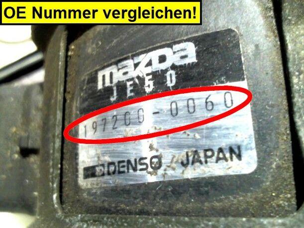 Foto: LUFTMASSENMESSER DENSO eines Mazda Xedos 6