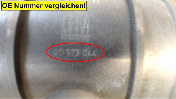 Foto: LUFTMASSENMESSER eines Opel Astra 1.7 TD Caravan