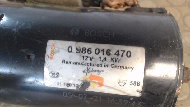 Foto: ANLASSER / STARTER BOSCH eines Ford Mondeo Turnier