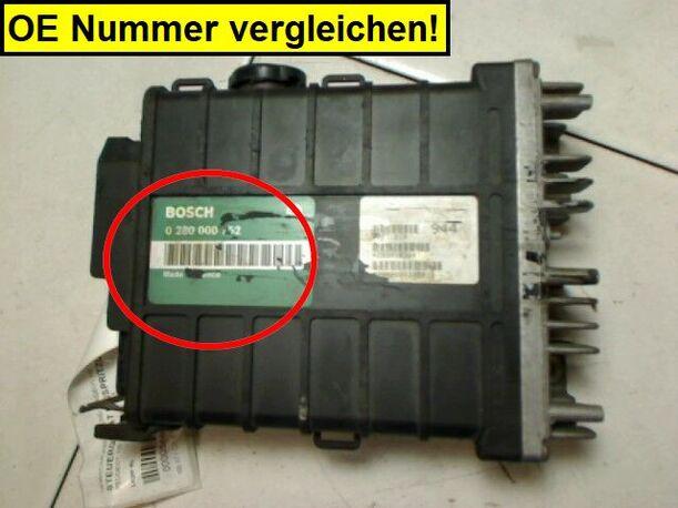 Foto: EINSPRITZSTEUERGERÄT eines Peugeot 106