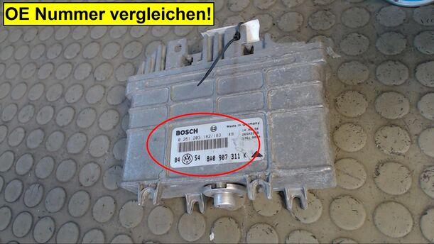 Foto: EINSPRITZSTEUERGERÄT eines VW Golf Variant 1.8