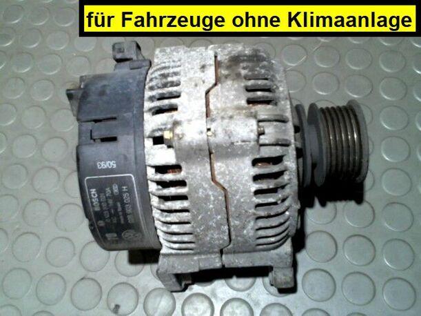Foto: LICHTMASCHINE eines VW Golf 1.6