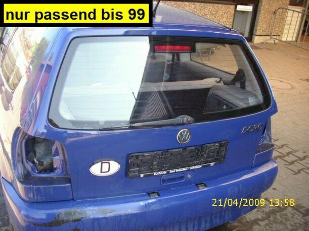 Foto: HECKKLAPPE / HECKDECKEL eines VW Polo 60