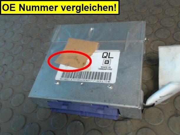Foto: EINSPRITZSTEUERGERÄT eines Opel Vectra