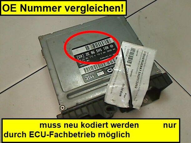 Foto: EINSPRITZSTEUERGERÄT eines Mercedes-Benz E 200 T