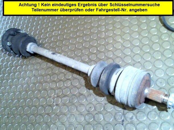 Foto: ANTRIEBSWELLE HINTEN LINKS eines Mercedes-Benz C 180 CS