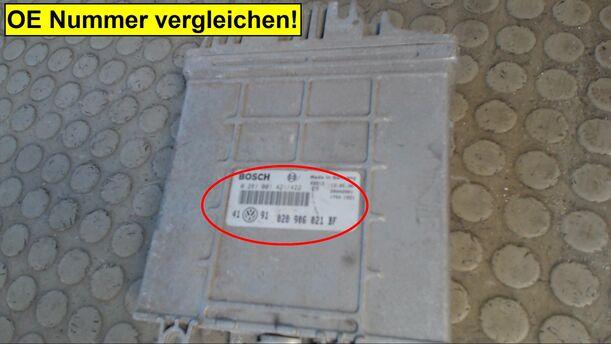 Foto: EINSPRITZSTEUERGERÄT eines VW Golf 1.9 TDI
