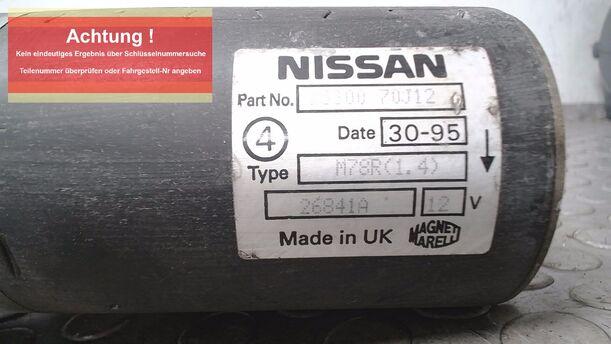 Foto: ANLASSER / STARTER eines Nissan Primera 2.0