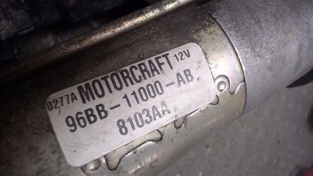Foto: ANLASSER / STARTER eines Ford Escort Turnier 16V