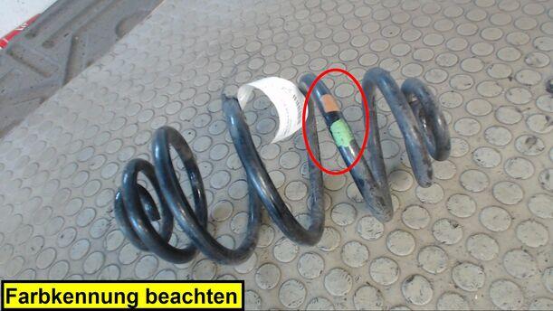 Foto: HINTERFEDER LINKS eines VW Passat 1.6