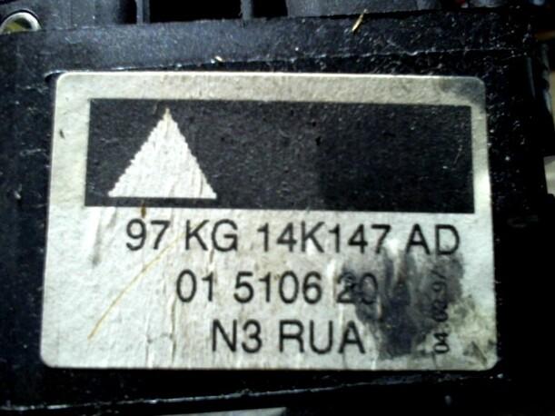 Foto: KOMBISCHALTER eines Ford Ka