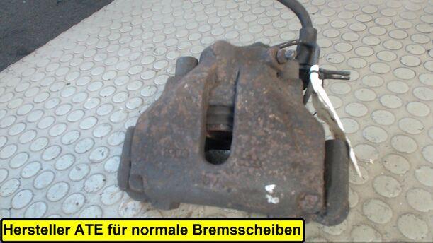Foto: BREMSSATTEL VORN RECHTS eines Audi A4 1.8
