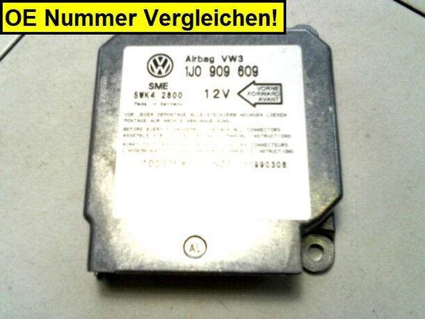 Foto: AIRBAGSTEUERGERÄT eines VW Golf 1.9 TDI