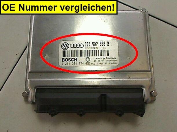 Foto: EINSPRITZSTEUERGERÄT eines Audi A4 Avant 1.8