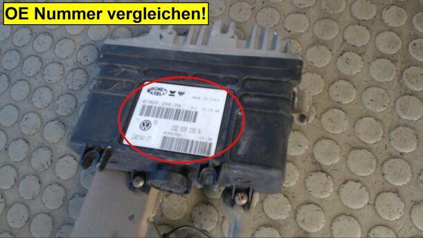 Foto: EINSPRITZSTEUERGERÄT eines VW Golf 1.6 Exclusive